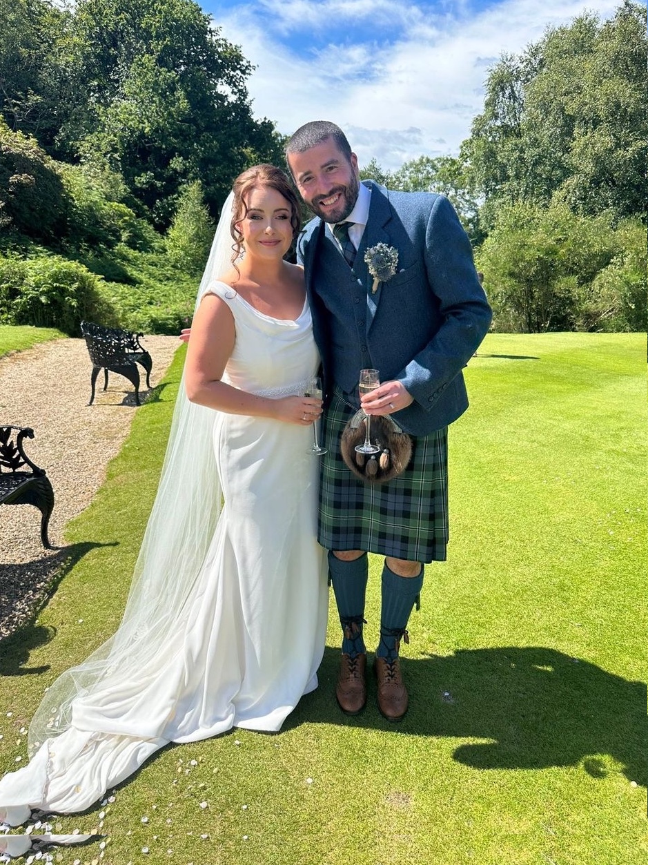 Professional bridal makeup - soft romantic style