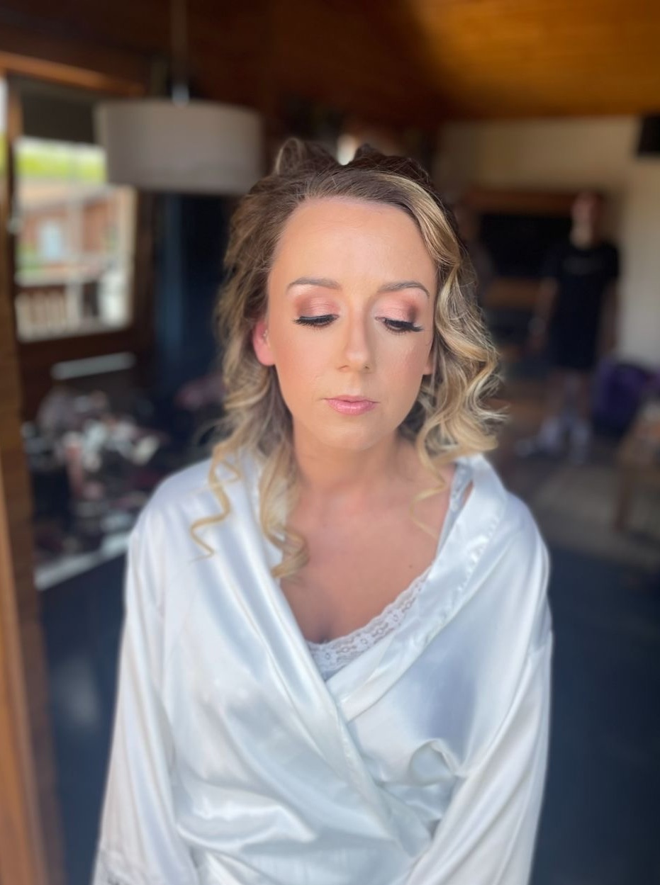 Glasgow bridal makeup - timeless elegant style
