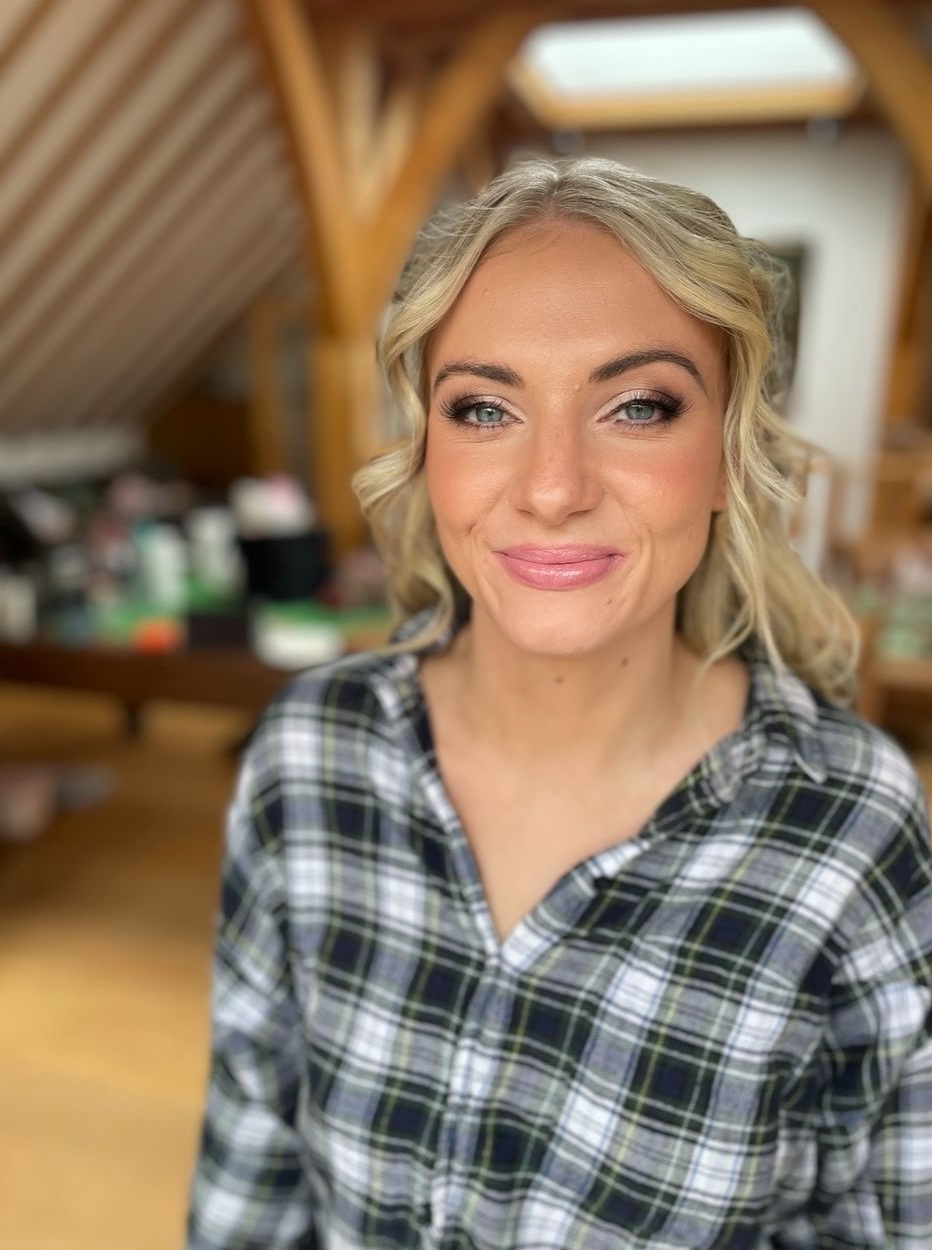 Bridal makeup Glasgow - dewy natural finish