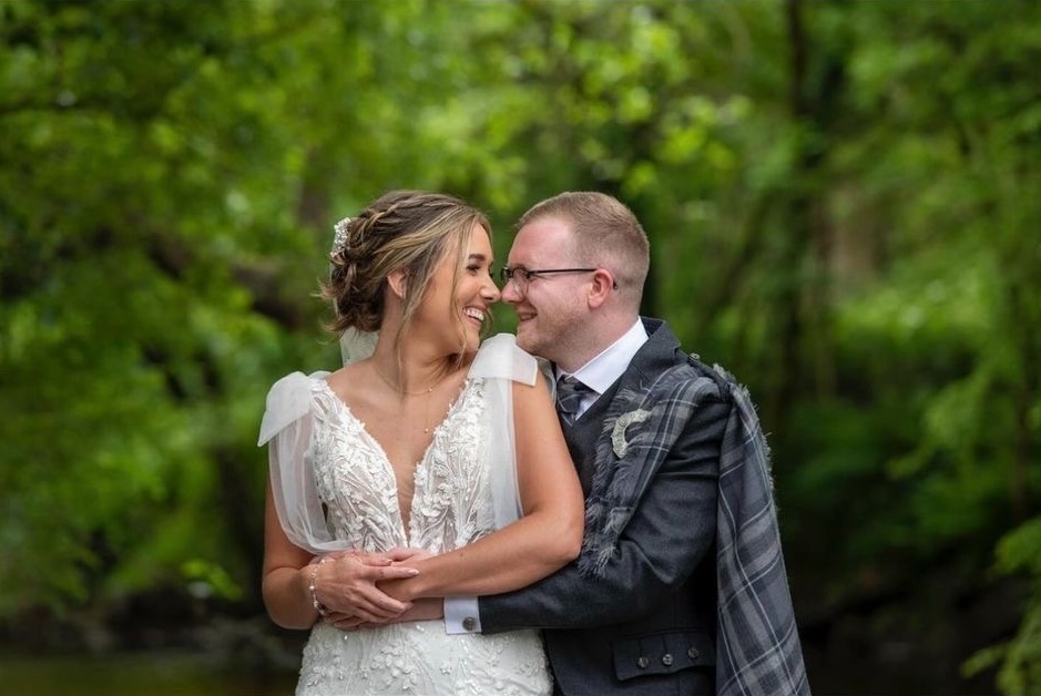 Bridal makeup trial Glasgow - soft glam look