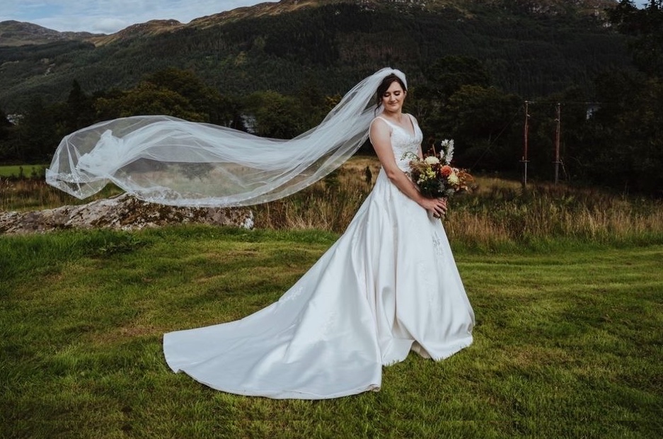 Wedding day makeup Glasgow - long-lasting bridal beauty